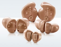 オーダーメイド補聴器_耳穴式_各タイプ